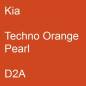 Preview: Kia, Techno Orange Pearl, D2A.